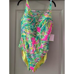 Lilly Pulitzer Vibrant One Piece | NWT